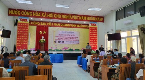 Tập huấn, nâng cao nhận thức, năng lực cho các chủ thể về CDĐL nước mắm Nam Ô, quản lý nguồn gốc và chất lượng sản phẩm được bảo hộ CDĐL theo chuỗi giá trị 